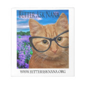 Notizblock besser gefragt (Vorderseite)