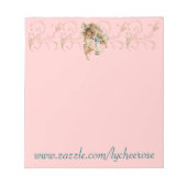 Notizblock Engeltaube (Vorderseite)