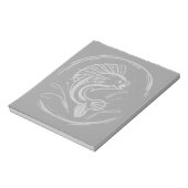 Notizblock "Fish Art" (Rotiert)