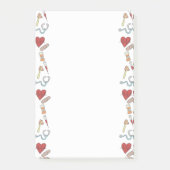 Notizblock für das Gesundheitswesen (Vorderseite)