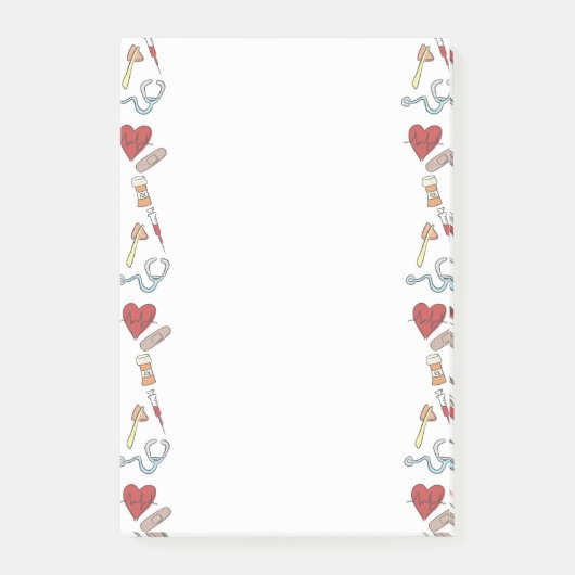 Notizblock für das Gesundheitswesen (Vorderseite)