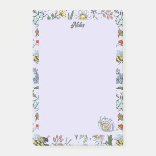 Notizblock für den Garten