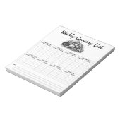 Notizblock für Lebensmittelgeschäfte (Rotiert)