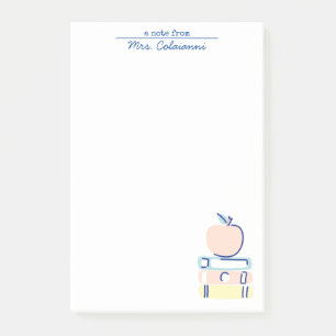 Notizblock für Lehrer