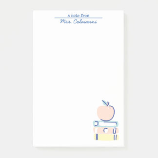 Notizblock für Lehrer