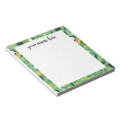 Notizblock für personalisierte Spanischlehrer (angewinkelt)