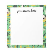 Notizblock für personalisierte Spanischlehrer (Vorderseite)