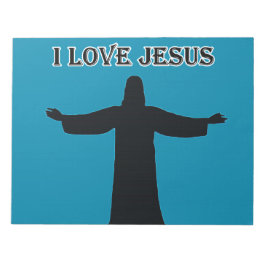 Notizblock ich liebe jesus