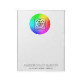 Notizblock im Letter-Format 8,5x11 mit individuell (Rotiert)