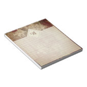 Notizblock in Paris (angewinkelt)