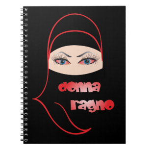 Notizblock la donna ragno