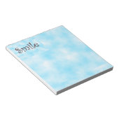 Notizblock lächeln (angewinkelt)