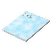 Notizblock lächeln (Rotiert)