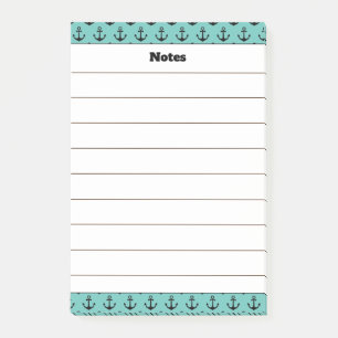 Notizblock mit benutzerdefiniertem Anker-Design