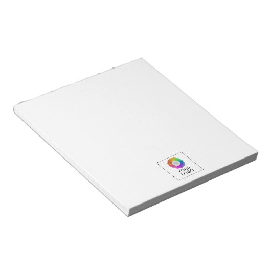 Notizblock mit individuellem Logo, geringe Mindest (angewinkelt)