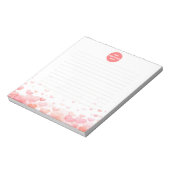 Notizblock mit Logo Notepad Benutzerdefiniertes Bü (Rotiert)