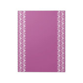 Notizblock mit rosa Herz (Rotiert)