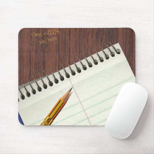 Notizblock mit Schreibtischkratzer Mousepad (Mit Mouse)