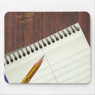 Notizblock mit Schreibtischkratzer Mousepad