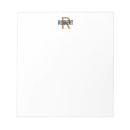 Notizblock mit schwarzem Gold