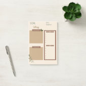 Notizblock mit Zieleinstellung (Büro)