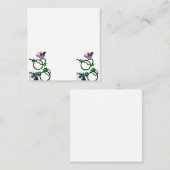 Notizblock Mitteilungskarte (Vorne/Hinten)