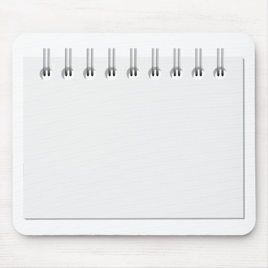 Notizblock Mousepad (Vorne)