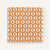 Notizblock - Orange (Vorderseite)