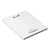 Notizblock personalisiert WATERCOLOR (angewinkelt)