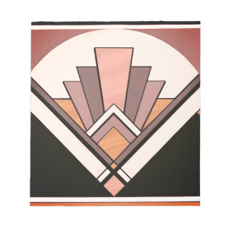 Notizblock - Sangria Art Deco Fanchronik Design