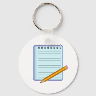 Notizblock Schlüsselanhänger