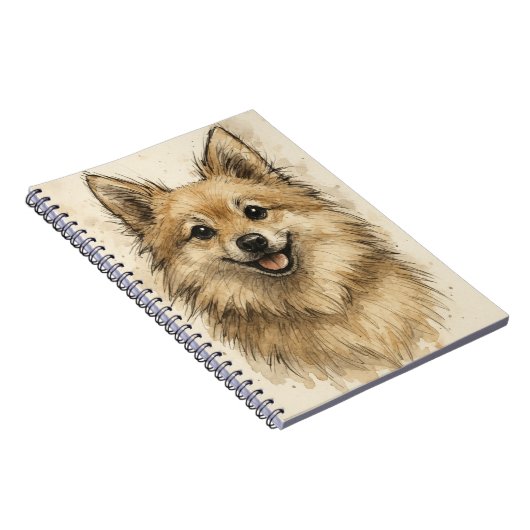 Notizblock Spitz (Rechte Seite)