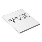 Notizblock STIMMEN (angewinkelt)