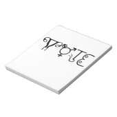 Notizblock STIMMEN (Rotiert)
