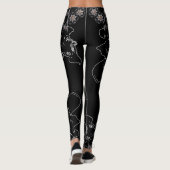 Notizblüte Leggings (Rückseite)