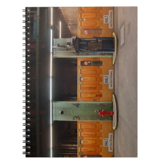 Notizbuch alter Elbtunnel Notizblock (Vorderseite)