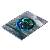 Notizbuch "Auge des Sturms" Notizblock (Linke Seite)