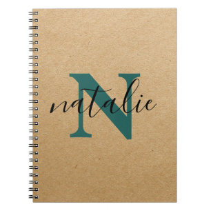 Notizbuch aus Recyclingpapier personalisiert Notizblock