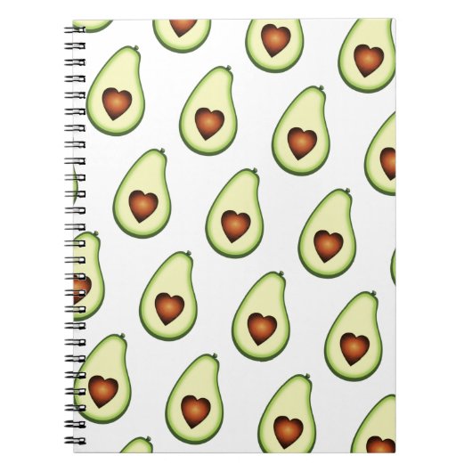 Notizbuch - Avocado Notizblock (Vorderseite)
