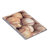 Notizbuch-Baseball Notizblock (Rechte Seite)