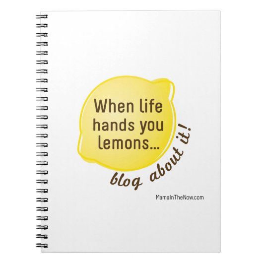 Notizbuch! Behalten Sie Ihre Träume und Gedanken Notizblock (Vorderseite)