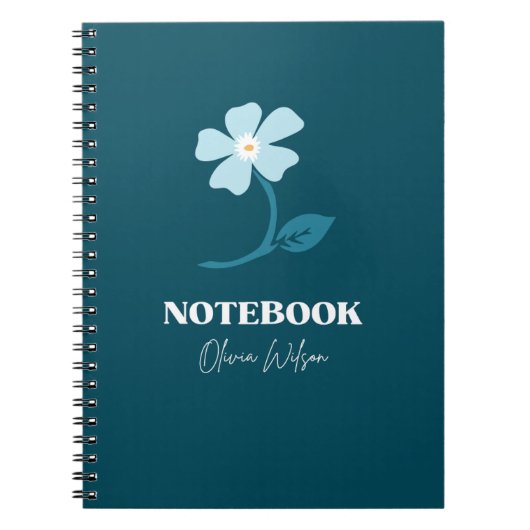Notizbuch Blüte Notizblock (Vorderseite)