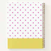 Notizbuch Bunte Ohr-Illustration (Rückseite)