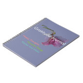 Notizbuch-Dankbarkeits-Zeitschrift Notizblock (Linke Seite)