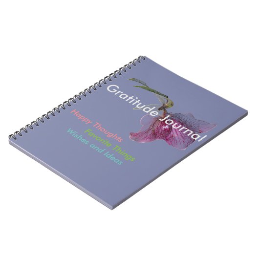 Notizbuch-Dankbarkeits-Zeitschrift Notizblock