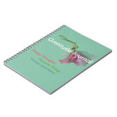 Notizbuch-Dankbarkeits-Zeitschrift Notizblock (Linke Seite)