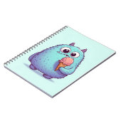 Notizbuch "Das gierige Monster" Notizblock (Linke Seite)