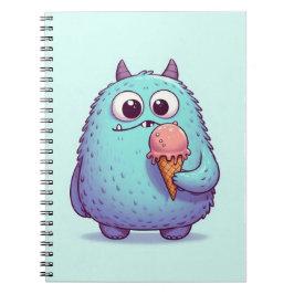 Notizbuch "Das gierige Monster" Notizblock