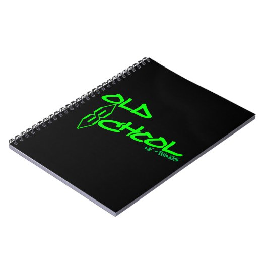 Notizbuch der alte Schule"S" Notizblock (Linke Seite)