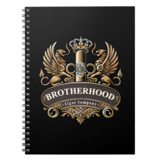 Notizbuch der Brotherhood Cigar Company Notizblock